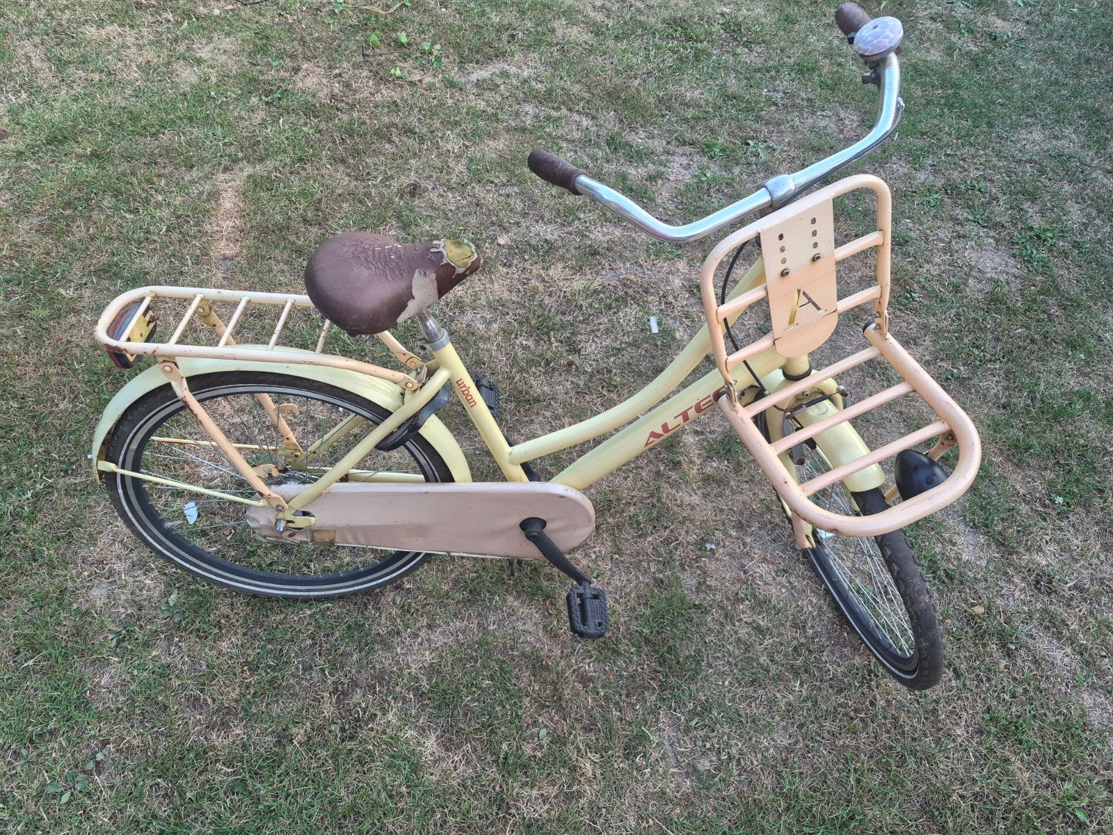 Altec fiets met voordrager 24 inch- gebruikt, Gebruikt, Velgrem, Minder dan 16 inch, Ophalen
