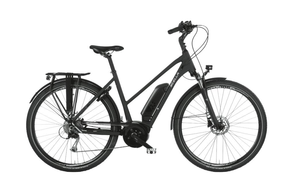 Stella Trekking MDB Premium E-bike | Bosch | 400Wh, Ophalen, Zo goed als nieuw, 50 km per accu of meer, Overige merken