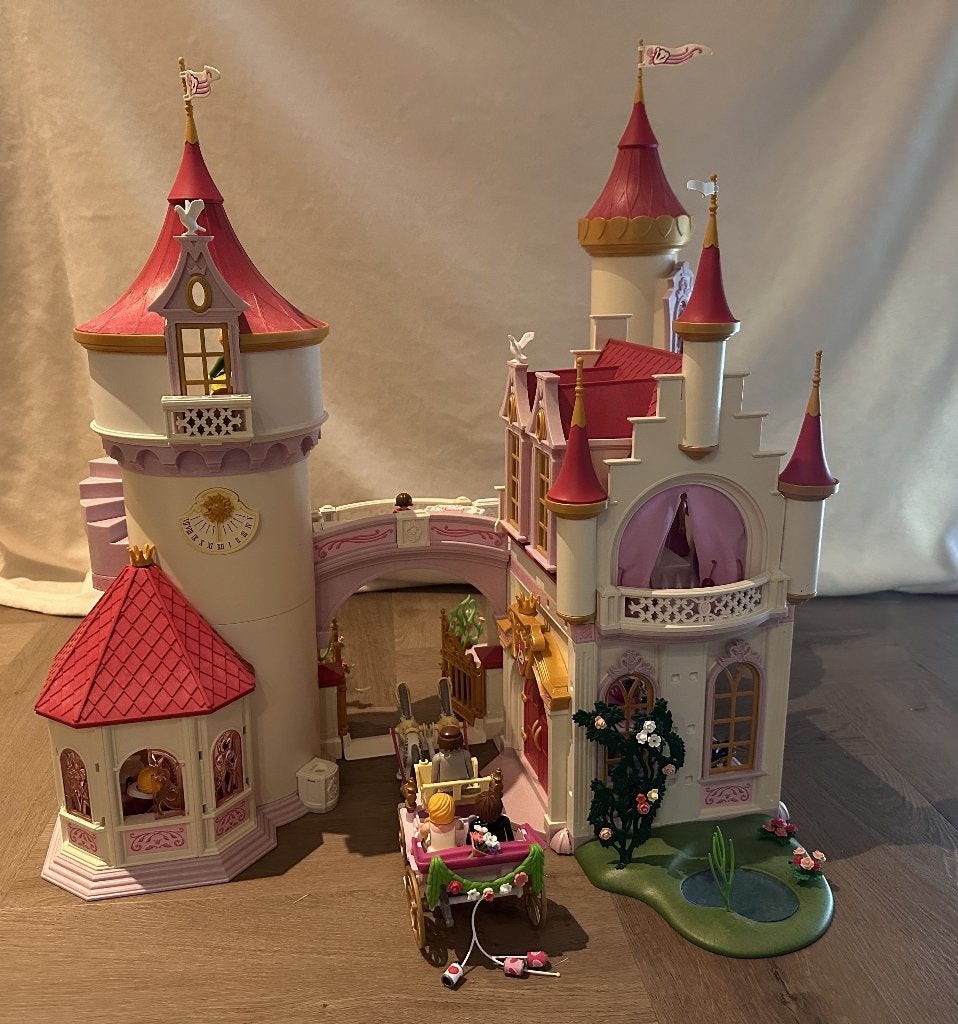 Prinsessenkasteel (5142) en vele extra's, Kinderen en Baby's, Ophalen, Gebruikt, Complete set, Kasteel/Fort