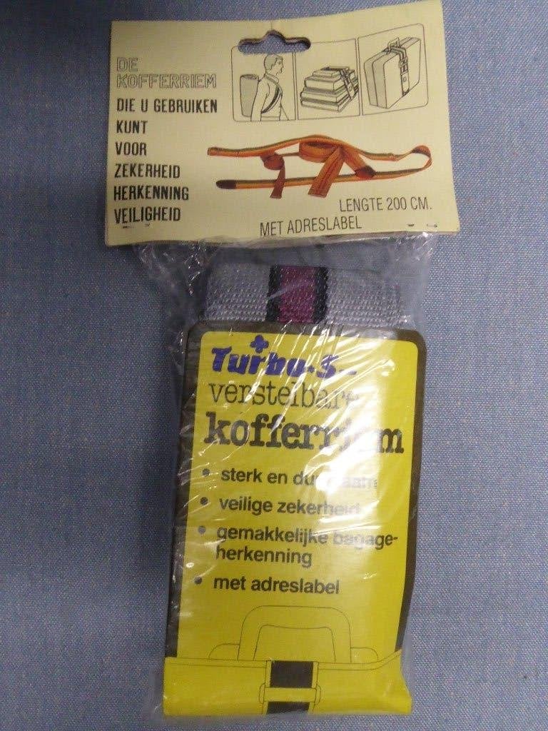 Kofferriem | Turbo-s verstelbare kofferriem | nieuw, Nieuw, Ophalen of Verzenden, 70 cm of meer, Minder dan 35 cm