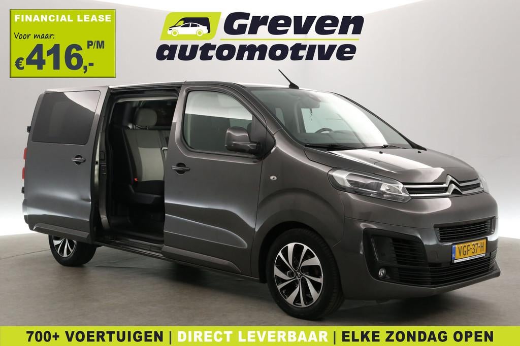 Citroën Jumpy 2.0 BlueHDI L3H1 180PK | Dubbele Cabine | Aut, Auto's, Bestelauto's, Stof, Gebruikt, Euro 6, 4 cilinders
