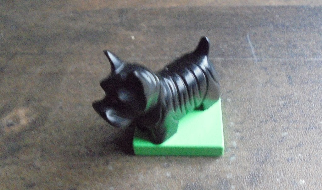 Lego Duplo Animal On Medium Green Base Dog (zie foto's), Ophalen of Verzenden, Gebruikt, Losse stenen, Duplo