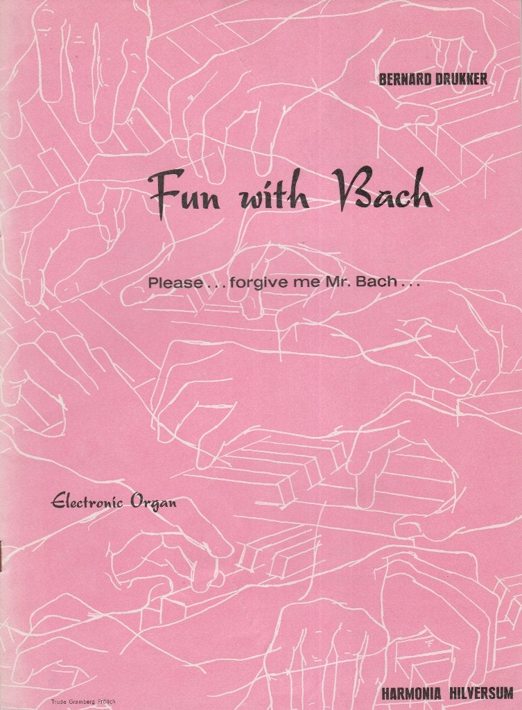 BERNARD DRUKKER - Fun with Bach, Muziek en Instrumenten, Bladmuziek, Ophalen of Verzenden, Gebruikt, Artiest of Componist, Klassiek