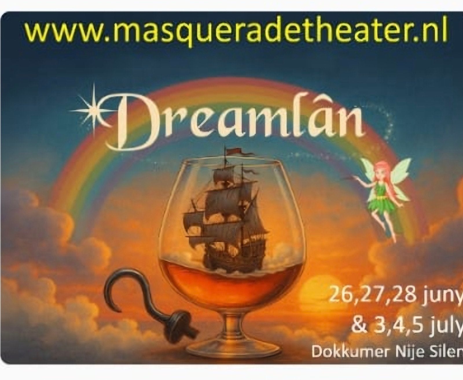 2 tickets Dreamlan 5 juli 15.00 uur