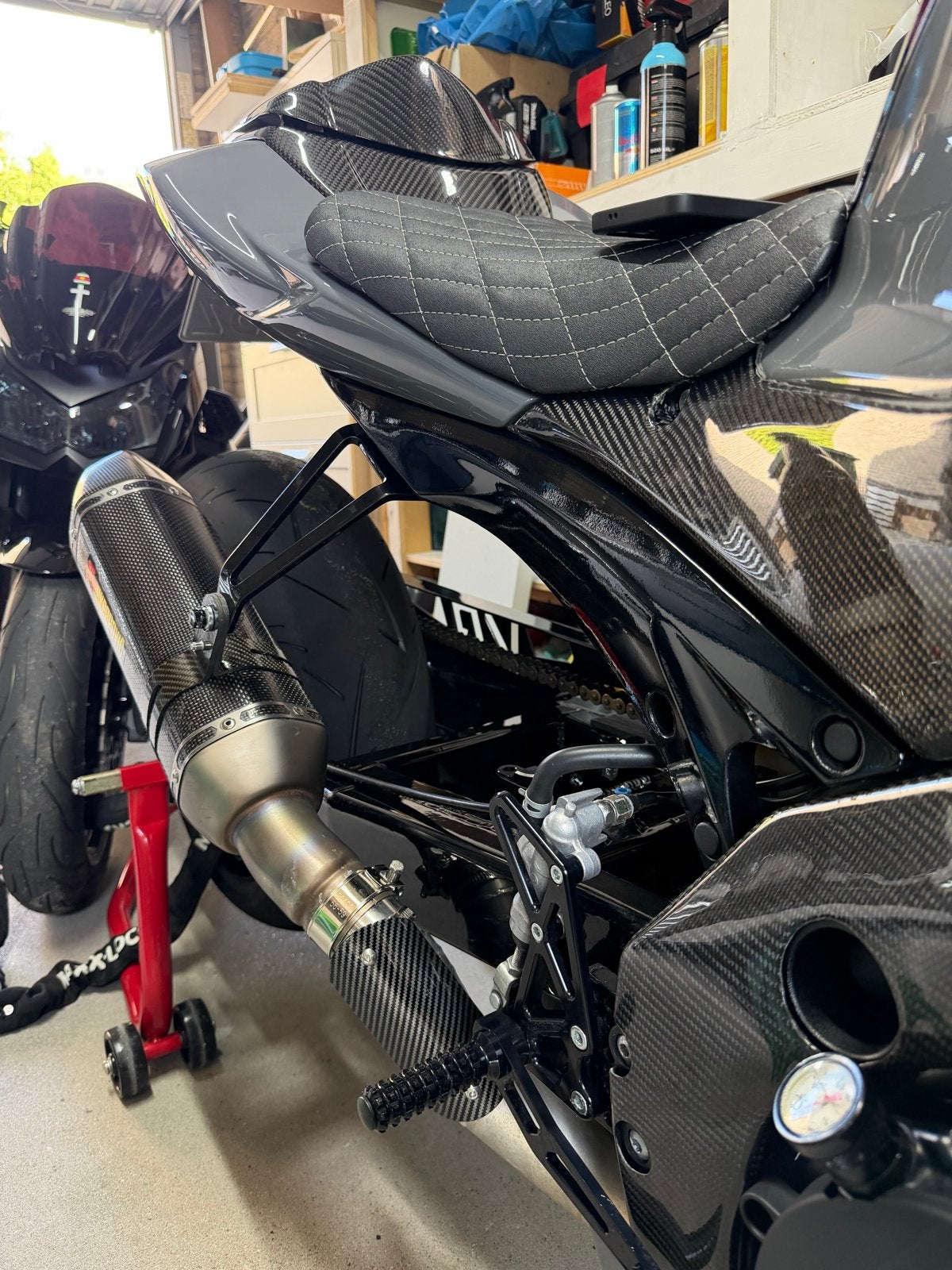 Akrapovic Slip-on uitlaat voor Suzuki GSXR, Ophalen of Verzenden, Gebruikt