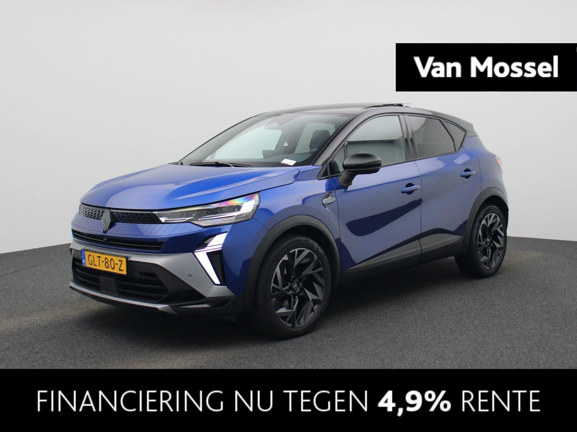 Renault Captur 1.3 mild hybrid 160Pk esprit Alpine | Navigat, Auto's, Renault, 1272 kg, Gebruikt, 4 cilinders, Blauw
