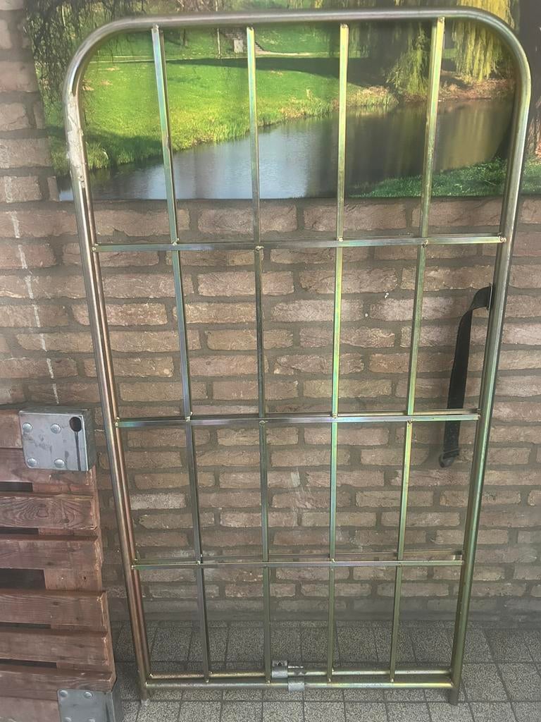 2-Heks rolcontainer  + 1 nylon spanband, Ophalen