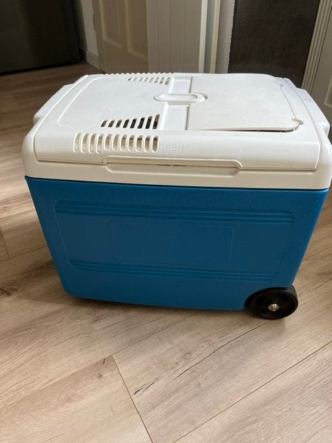 Electrische Koelbox, Caravans en Kamperen, Koelboxen, Ophalen, Gebruikt, Koelbox, Elektrisch
