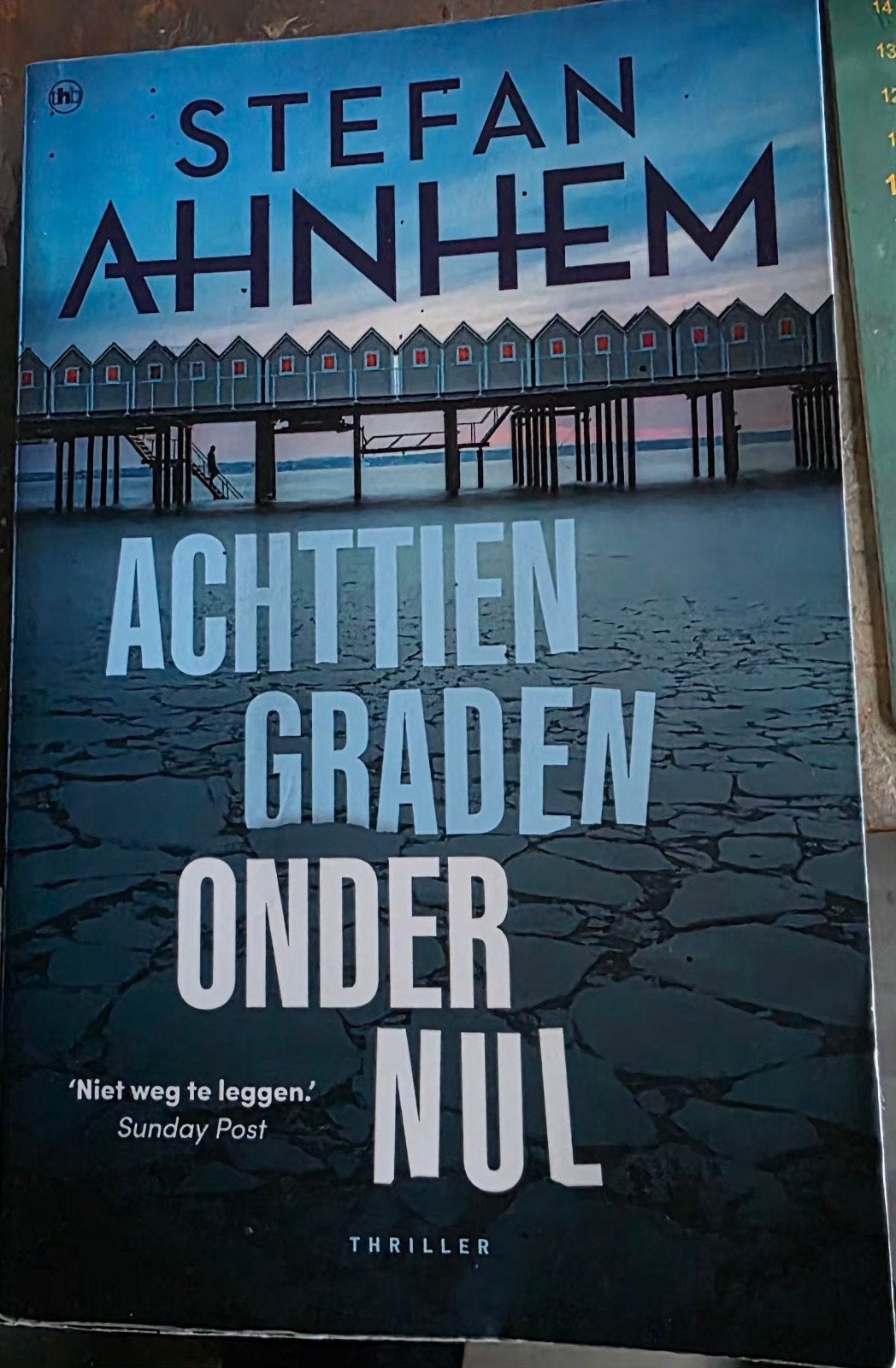 Stefan Ahnhem - Achttien Graden Onder Nul (Thriller), Ophalen of Verzenden, Gelezen, Stefan Ahnhem, Scandinavië