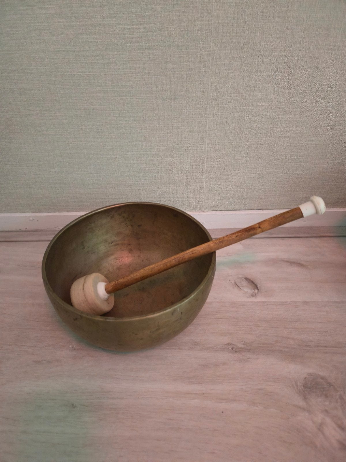 Tibetaanse Klankschaal - 21 cm - Diepe Ontspanning, Ophalen