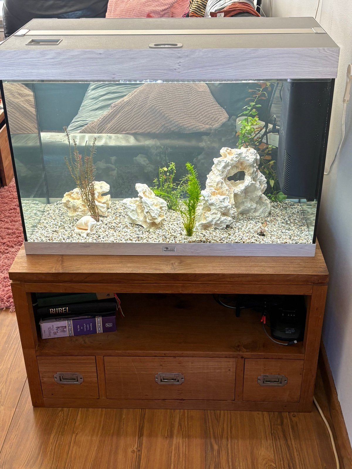 Aqualantis Splendid Ultra 145, Ophalen, Zo goed als nieuw, Leeg aquarium, Aquatlantis