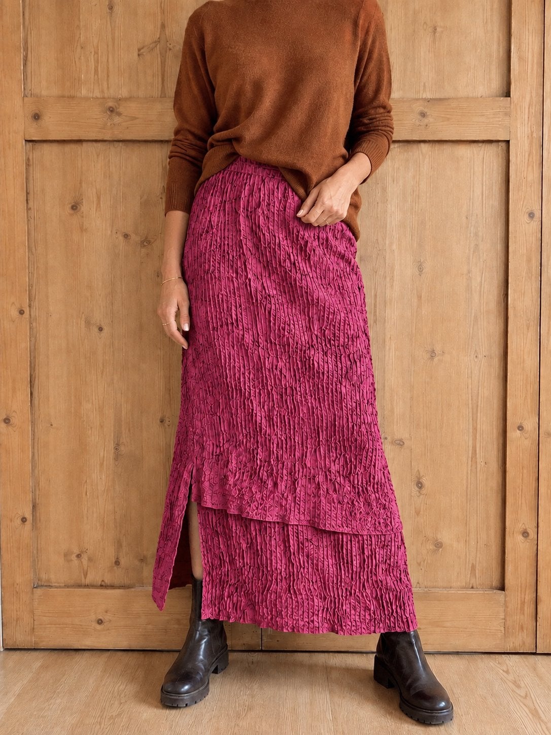 Rok van Annette Gortz maat 42., Kleding | Dames, Verzenden, Maat 42/44 (L), Zo goed als nieuw, Onder de knie