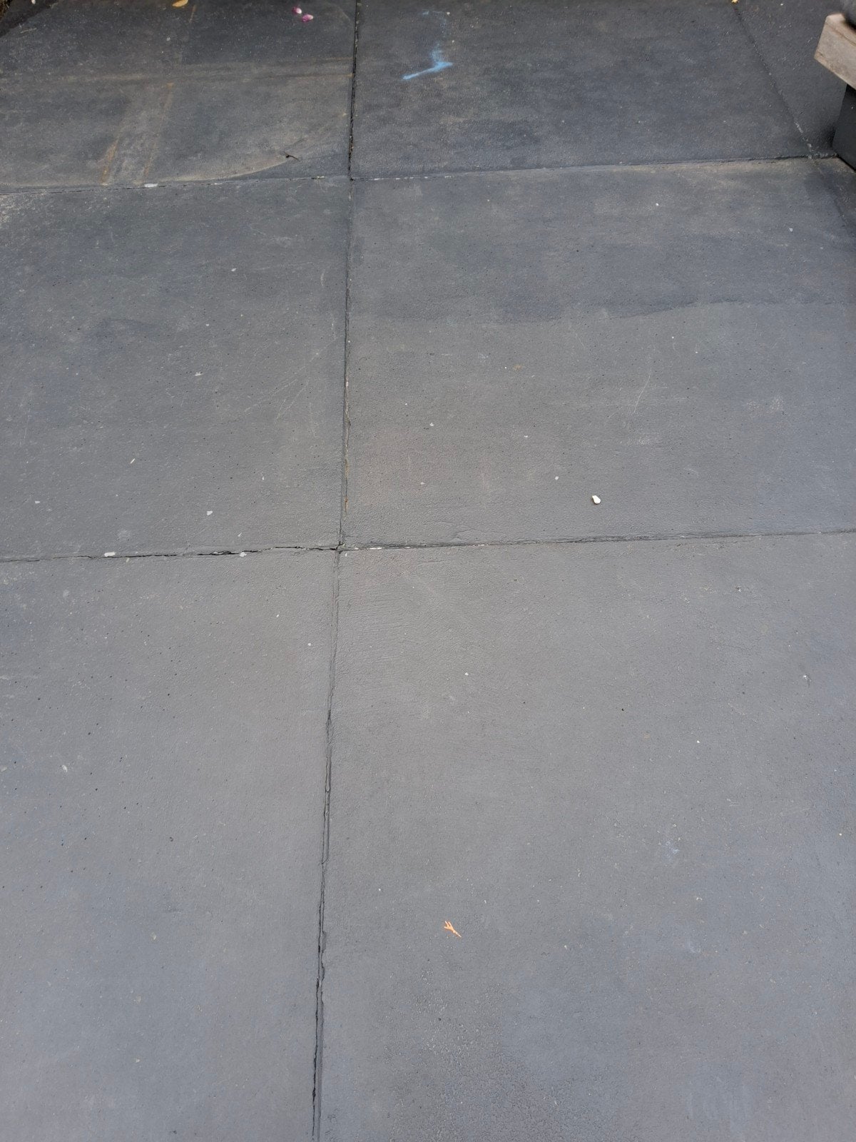 21 stuks - schellevis betontegels 100 x 100 x 5 cm, Ophalen, Gebruikt, 10 m² of meer, Beton