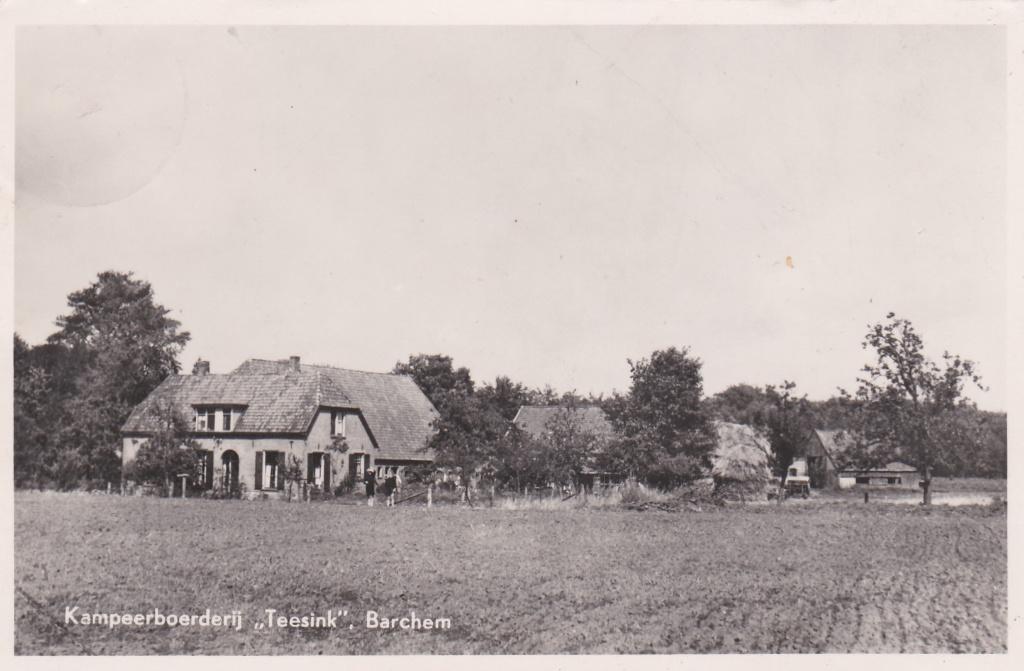 GA1705 Kampeerboerderij Teesink Barchem Gelderland Lochem, Verzenden, 1940 tot 1960, Gelopen, Gelderland