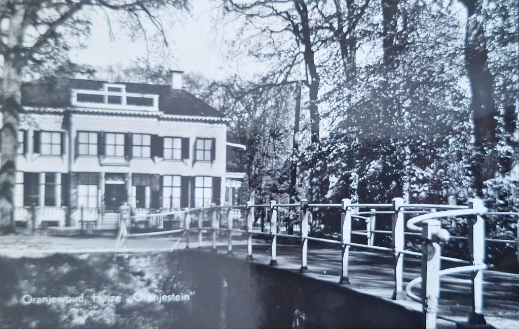 Fotokaart Oranjewoud - Huize "Oranjestein" - 1964, Ophalen of Verzenden, 1960 tot 1980, Ongelopen, Friesland