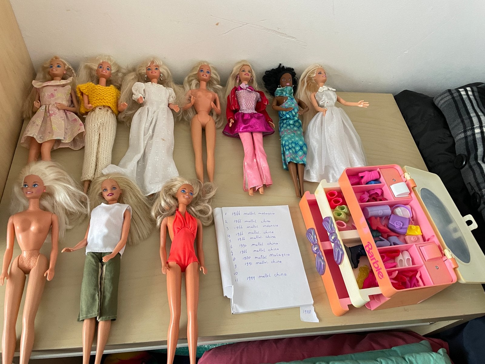 Grote collectie vintage Barbie poppen en accessoires, Kinderen en Baby's, Ophalen of Verzenden, Gebruikt, Barbie