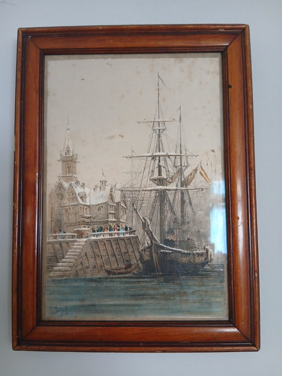 voc schip, Antiek en Kunst, Ophalen of Verzenden