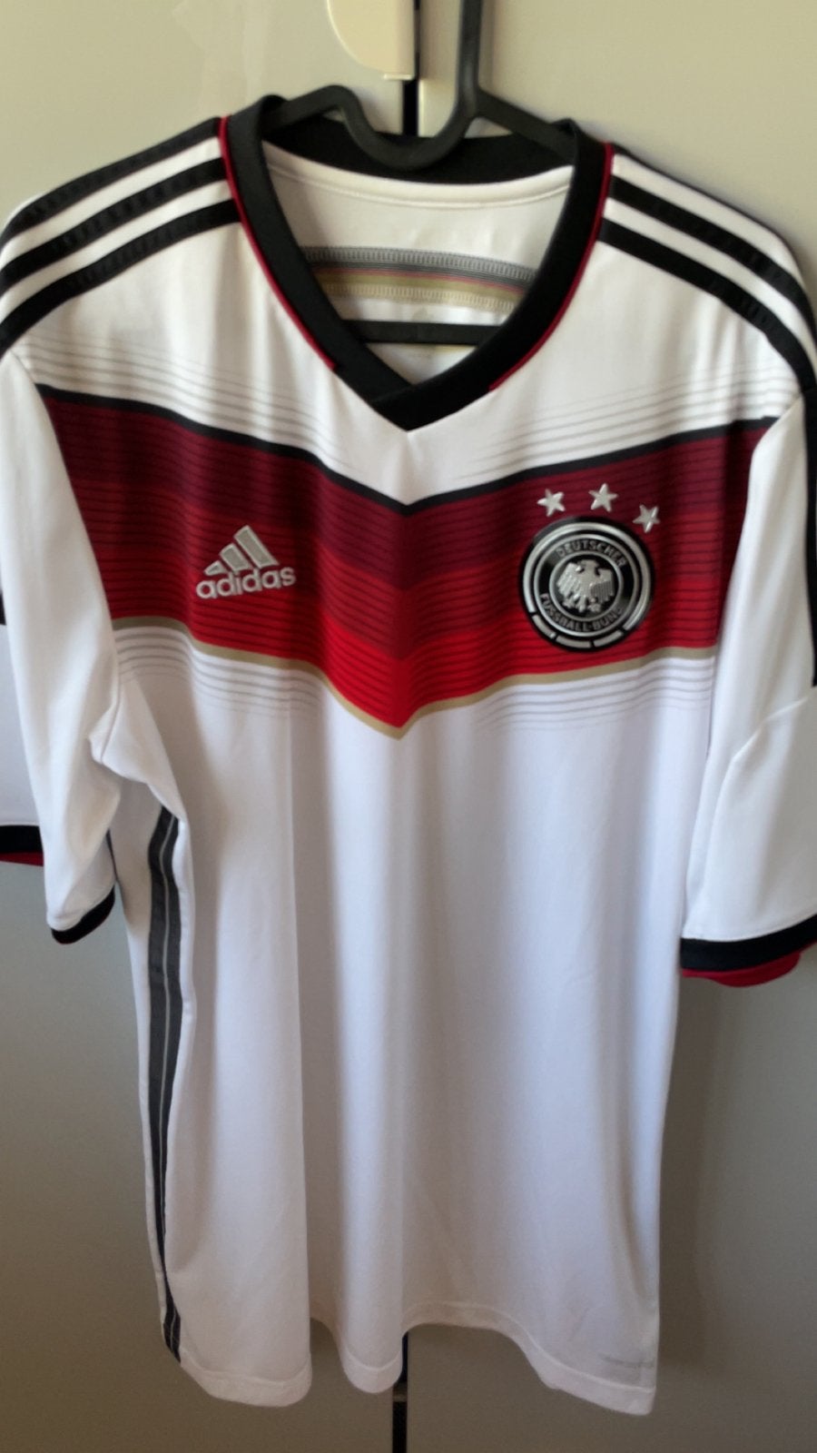 Duitsland Thuisshirt Adidas WK 2014 - Maat M, Sport en Fitness, Maat M, Ophalen of Verzenden, Zo goed als nieuw, Shirt