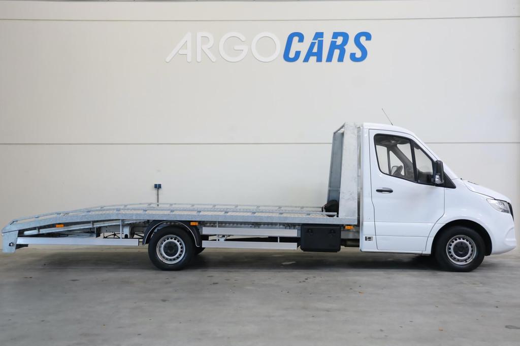 Mercedes-Benz Sprinter 316 CDI OPRIJWAGEN 163PK CRUISE CONTR, Gebruikt, Zwart, 4 cilinders, 2525 kg