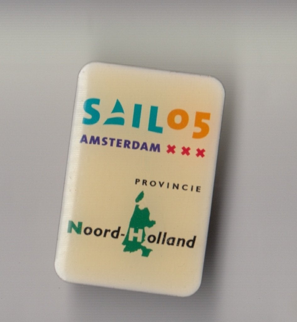 Sail Amsterdam 2005 Zeil evenement, Gebruikt, Niet vindbaar, Niet vindbaar, Speldje of Pin