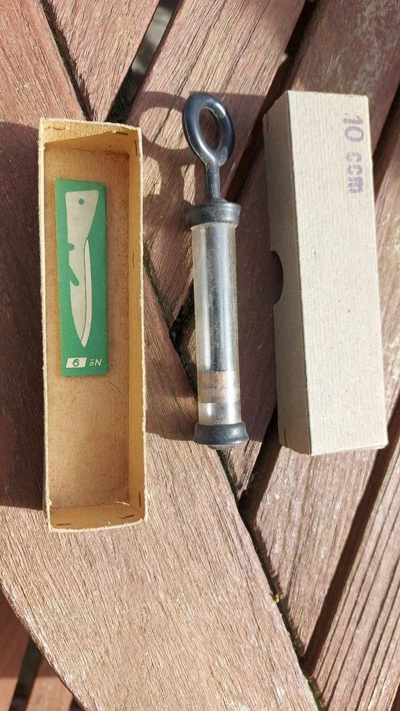 Duitse sanitater spuit medisch wehrmacht, Verzamelen, Militaria | Tweede Wereldoorlog, Ophalen of Verzenden, Duitsland