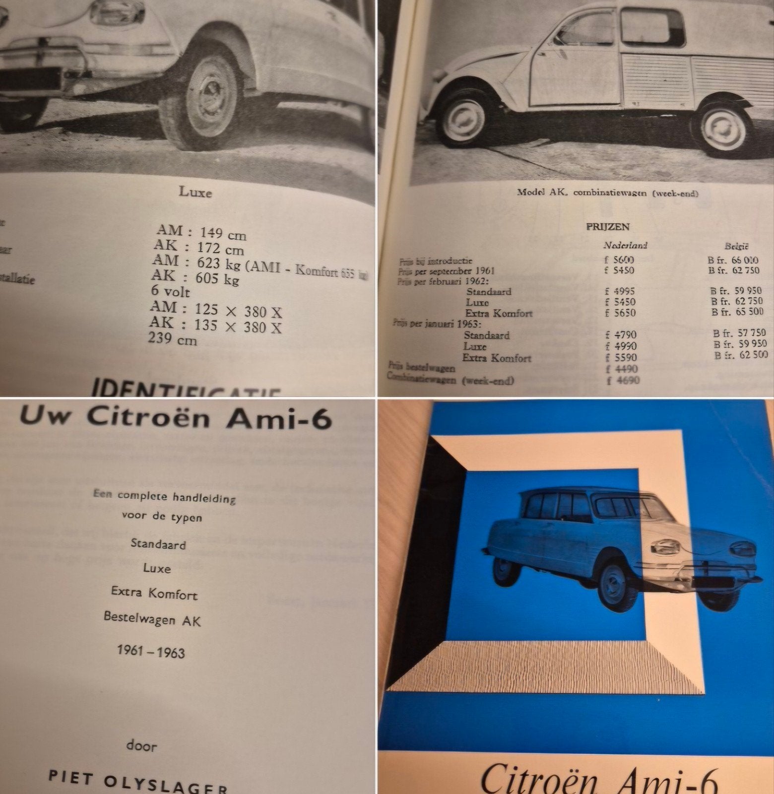 vraagbaak Citroën Ami ook besteleend AK 250 kort 1e Ami 6, Ophalen of Verzenden