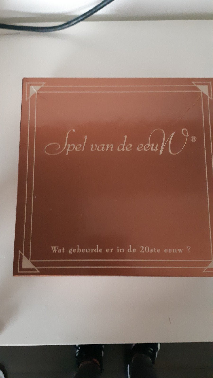 spel van de eeuw, Hobby en Vrije tijd, Gezelschapsspellen | Bordspellen, Drie of vier spelers, Ophalen of Verzenden, Nieuw