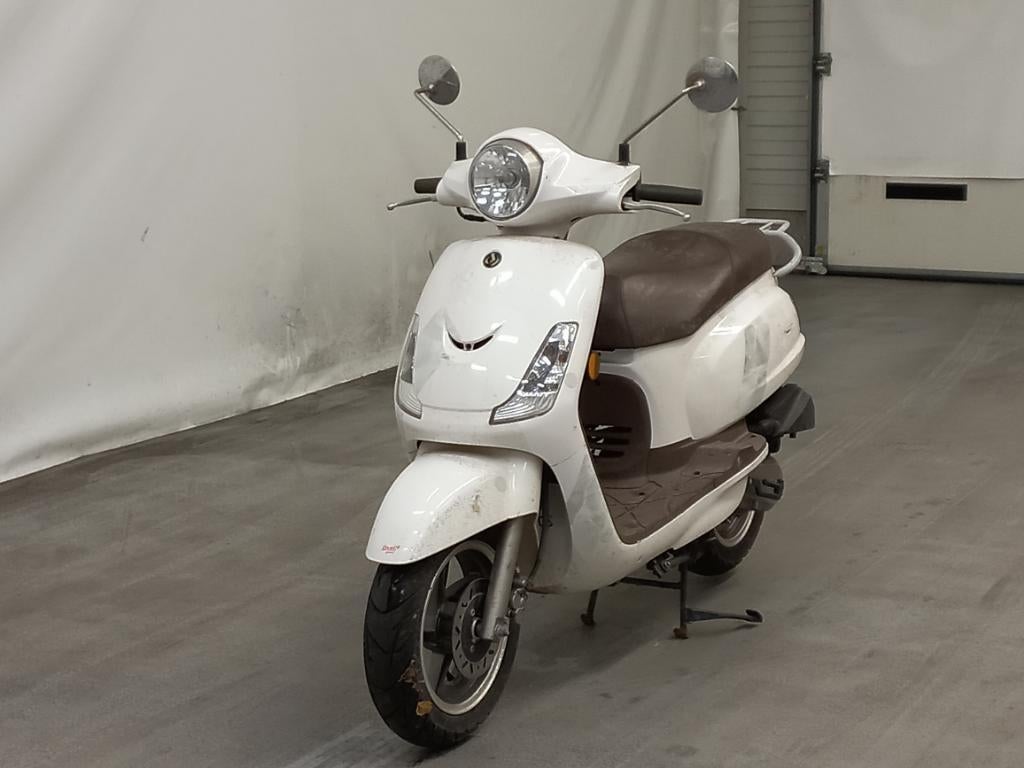 Sym Fiddle Ii Fiffle II 4 Takt 2009 Zowel Snor als Brom, Gebruikt, SYM, Benzine