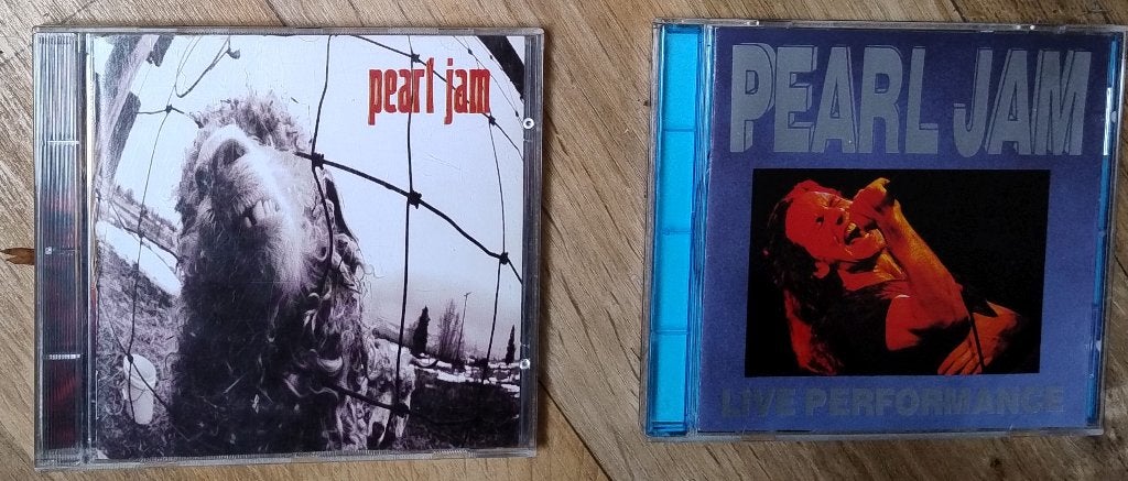2x CD Pearl Jam (volgens mij 1x bootleg), Ophalen of Verzenden, Zo goed als nieuw, Poprock, Album
