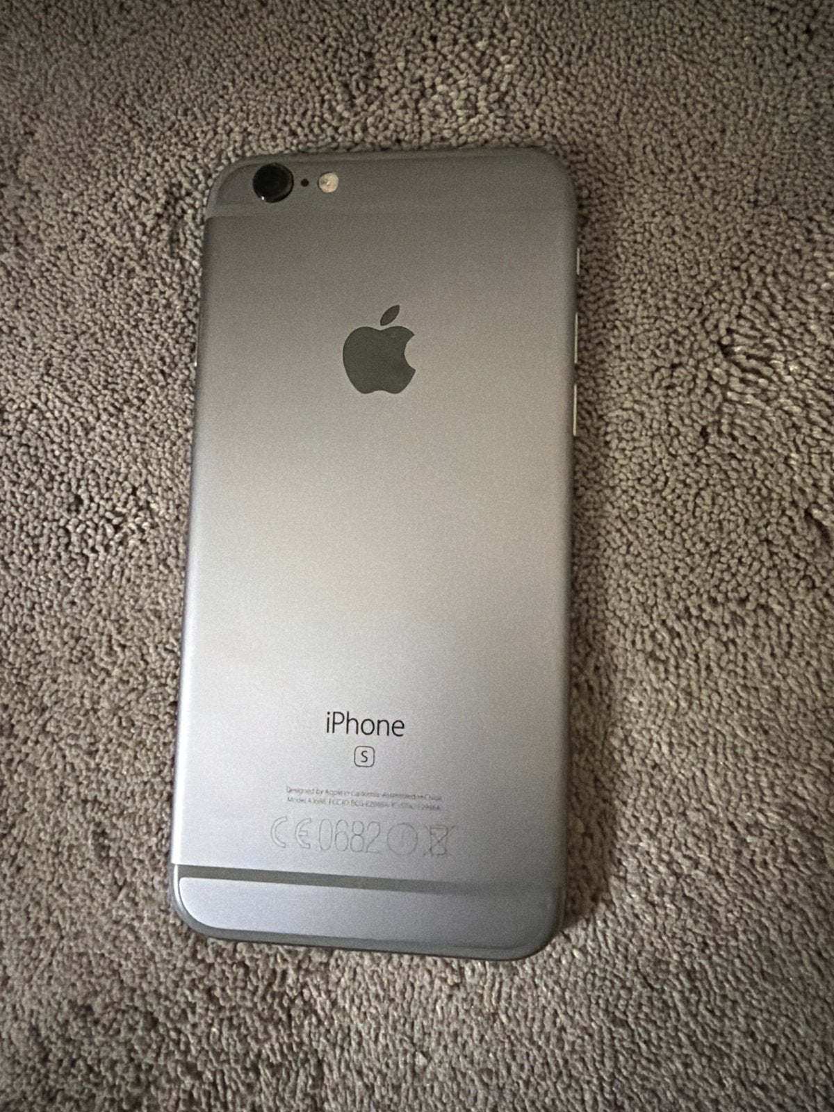 iPhone 6S zo goed als nieuw met scherm en hoesje, Ophalen, Zo goed als nieuw, 64 GB, Grijs