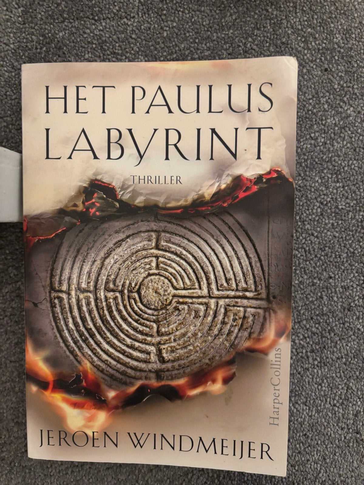 Het Paulus Labyrint - Jeroen Windmeijer (Thriller), Boeken, Ophalen, Zo goed als nieuw