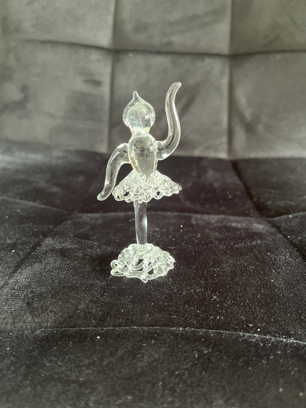 Glazen ballerina beeldje - Elegant en delicaat, Ophalen, Zo goed als nieuw, Mens