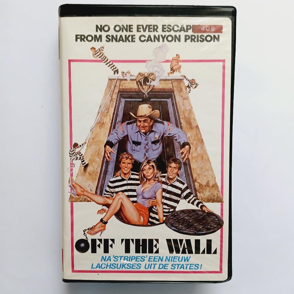 Off The Wall - NL ex rental vhs - New York Video, Alle leeftijden, Verzenden, Gebruikt, Komedie