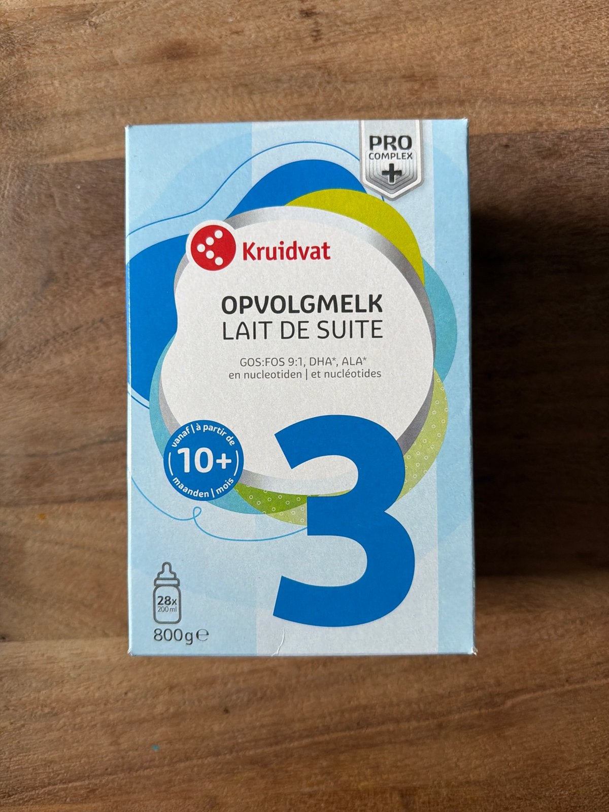 Kruidvat Opvolgmelk 3 (10+ maanden) - 800g, Ophalen, Nieuw, Overige typen, Overige merken