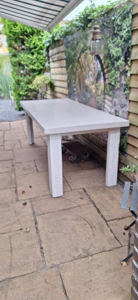 tafel massief hout handgemaakt, Ophalen, Gebruikt, 50 tot 100 cm, Vijf personen of meer