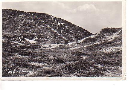 Ansichtkaart 	Sint Maartenszee	Hoge Nol	met trap, Verzenden, 1940 tot 1960, Gelopen, Noord-Holland