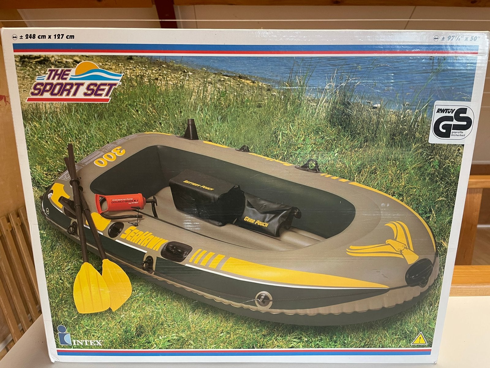 Intex Seahawk 300 Opblaasboot - Nieuw in doos, Ophalen, Nieuw