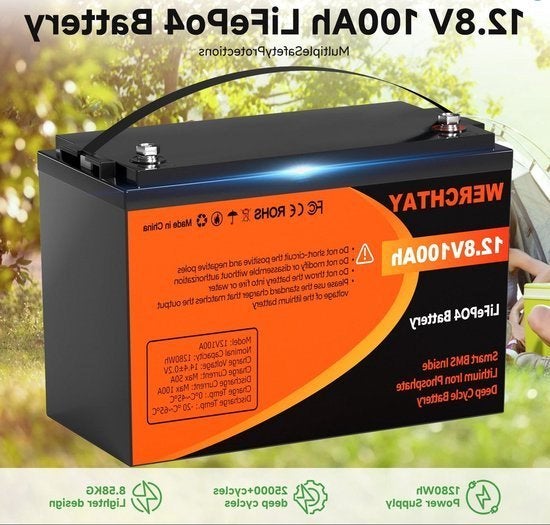 Lithium Accu – LiFePO4 Batterij – 12V 100Ah Accu, Corvance B.V., Verzenden, Nieuw, Corvancebol@gmail.com