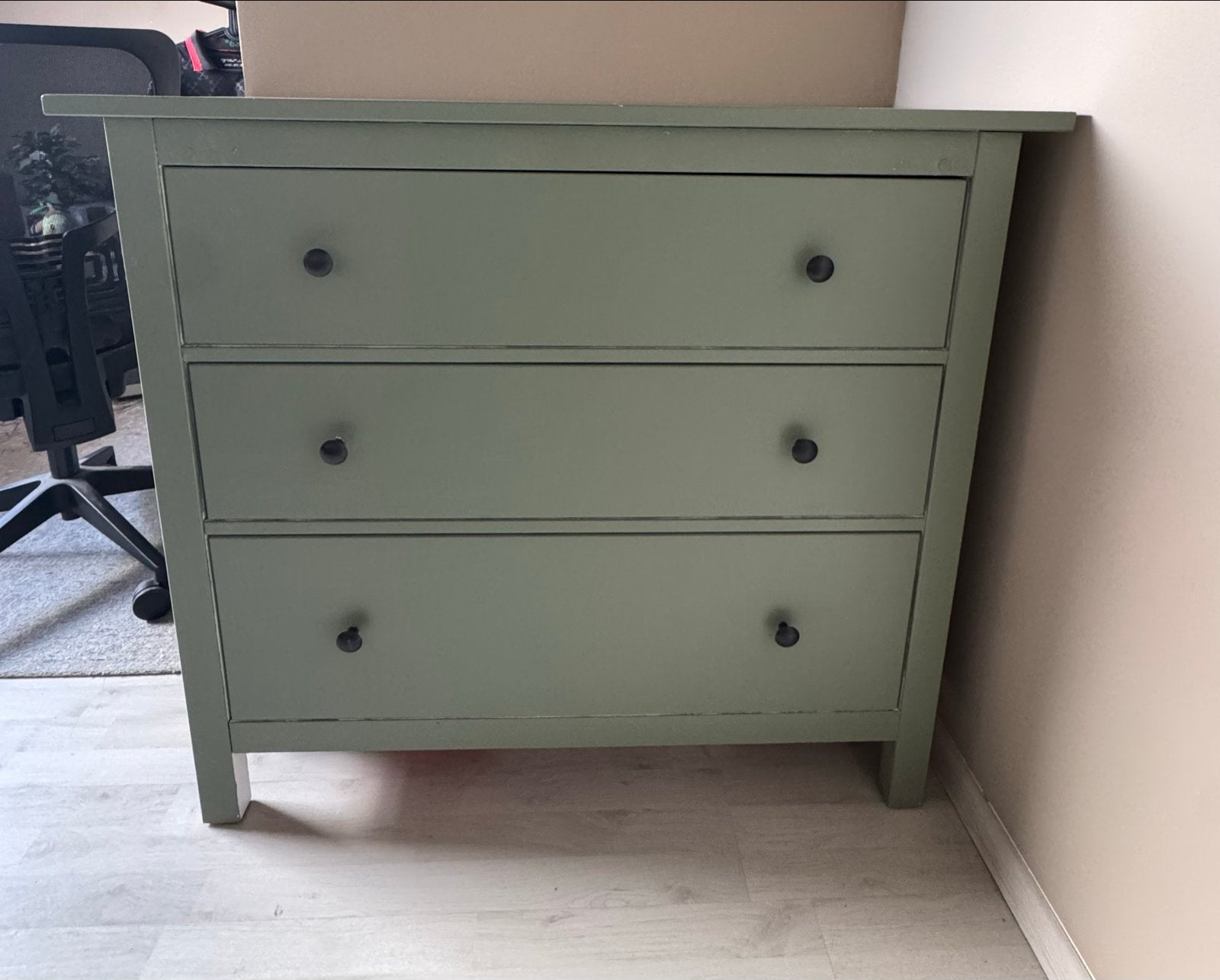 IKEA Hemnes Ladekast - Groen, Ophalen, Gebruikt, 100 tot 150 cm, 3 of 4 laden