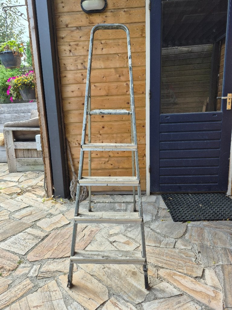 Industrie/ bouw trap, Ophalen, Gebruikt, Trap, Opvouwbaar of Inschuifbaar