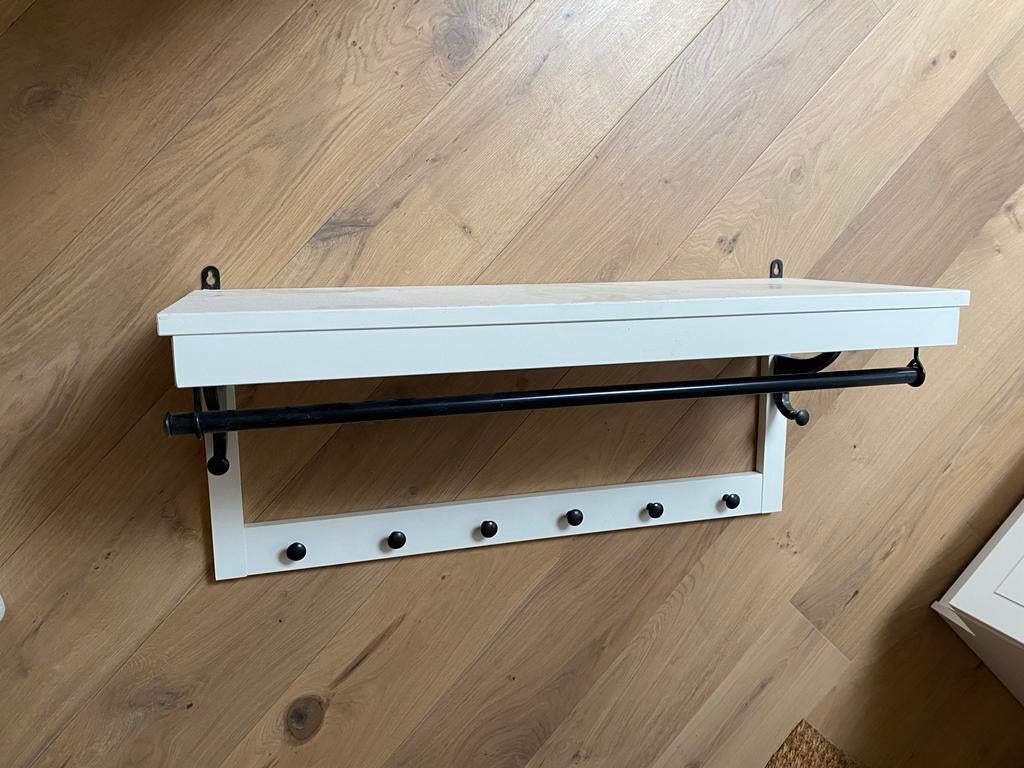 IKEA Hemnes Kapstok - Koopje! - Nieuw: €70, Huis en Inrichting, Woonaccessoires | Kapstokken, Zo goed als nieuw, Wandkapstok, Minder dan 100 cm