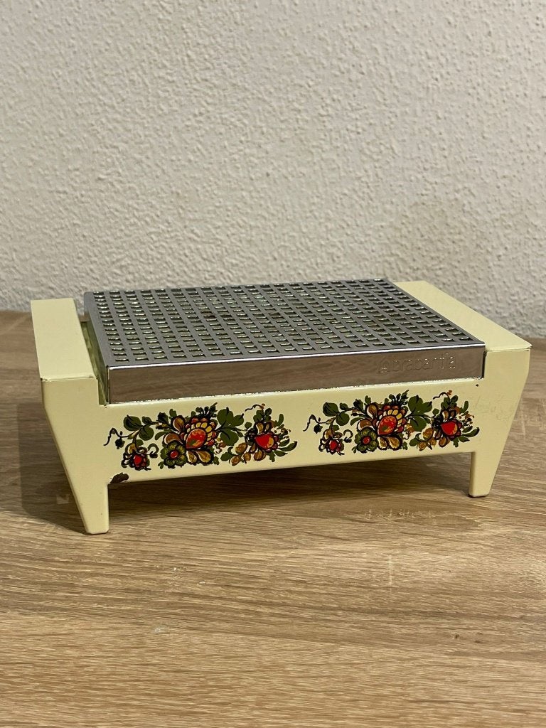 Prachtige vintage rechaud van Brabantia compacte uitvoering., Beige, Ophalen of Verzenden, Brabantia, Brabantia