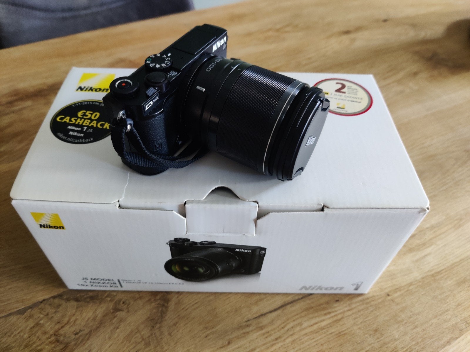Nikon 1 J5 Systeemcamera, Audio, Tv en Foto, Fotocamera's Digitaal, Ophalen, Zo goed als nieuw, Nikon, 8 keer of meer