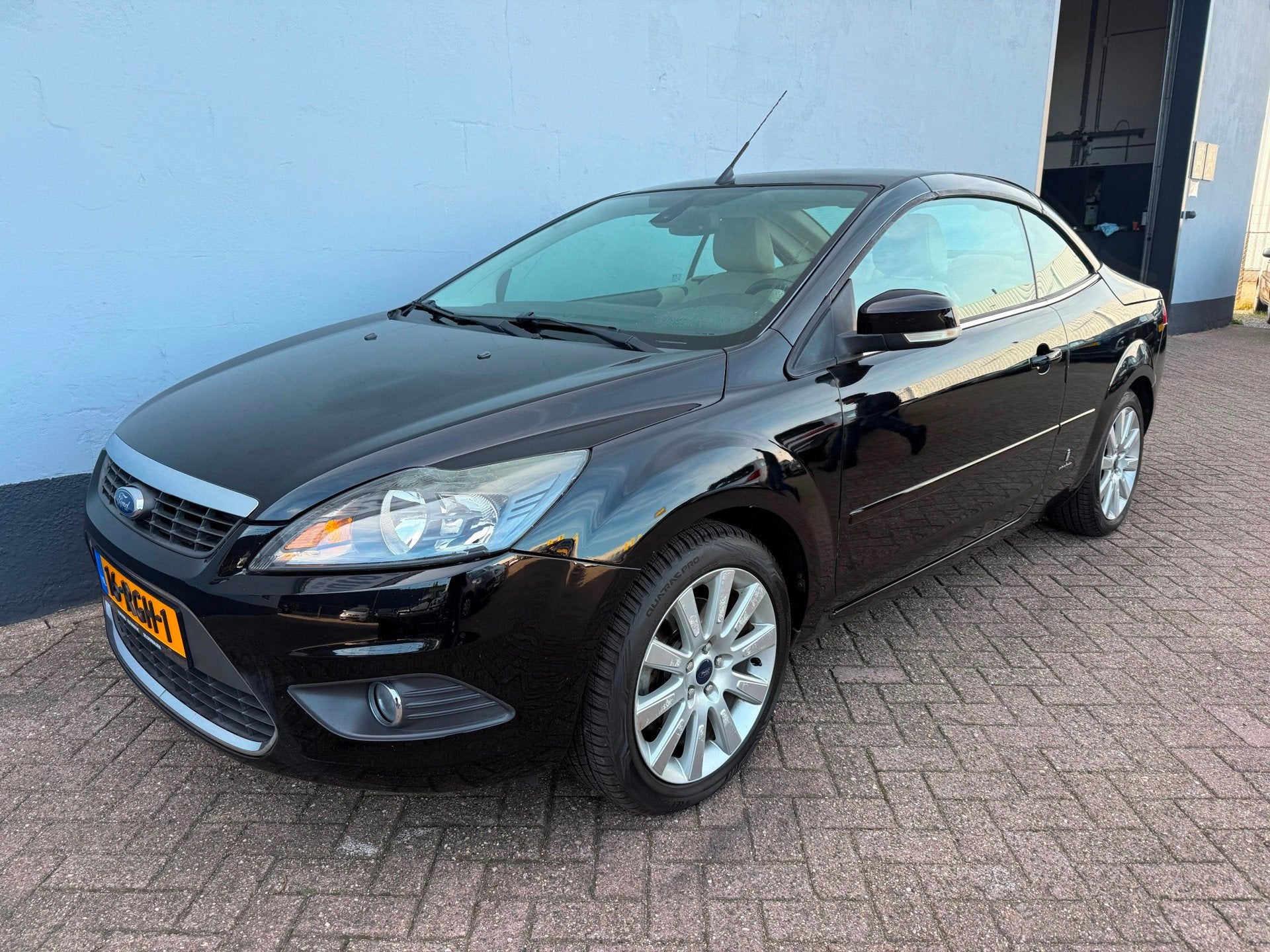 Ford Focus Coupé-Cabriolet 2.0 Limited - Lederen Interieur, Auto's, Euro 5, Zwart, Bedrijf, 84 €/maand