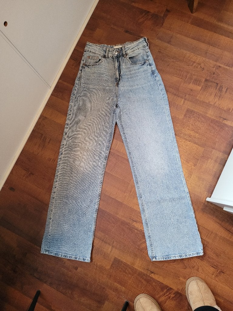 SPIJKERBROEKEN MAAT 38, Diverse merken, Blauw, Ophalen of Verzenden, W30 - W32 (confectie 38/40)