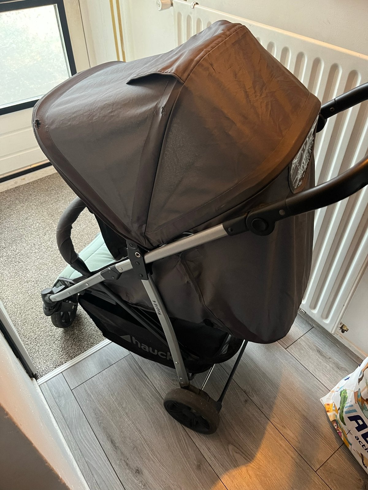 Hauck Rapid 4 kinderwagen - Lichtgewicht en compact, Ophalen, Gebruikt, Overige merken, Verstelbare rugleuning