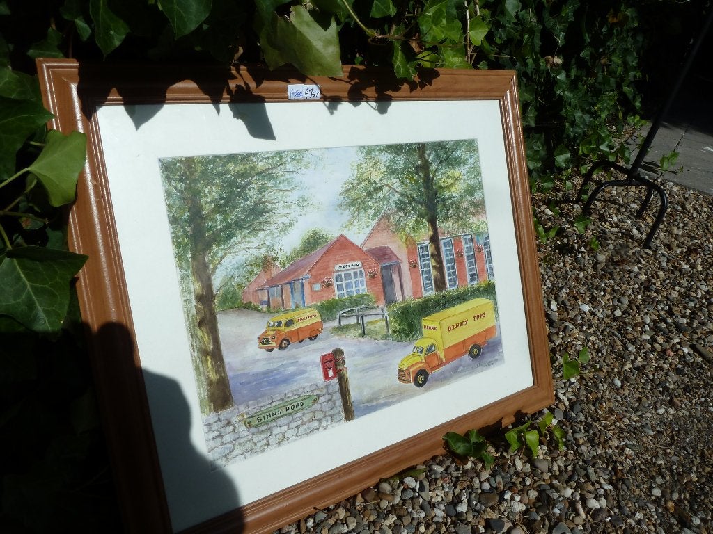 DINKY TOYS:    SCHILDERIJ, Ophalen of Verzenden, Nieuw, Auto