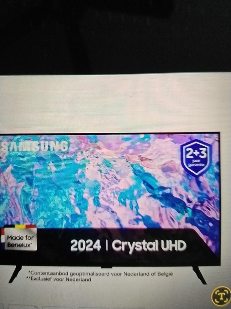 samsung christal UHD tv 55 inch, Audio, Tv en Foto, Televisies, Ophalen, LED, 50 Hz, Zo goed als nieuw
