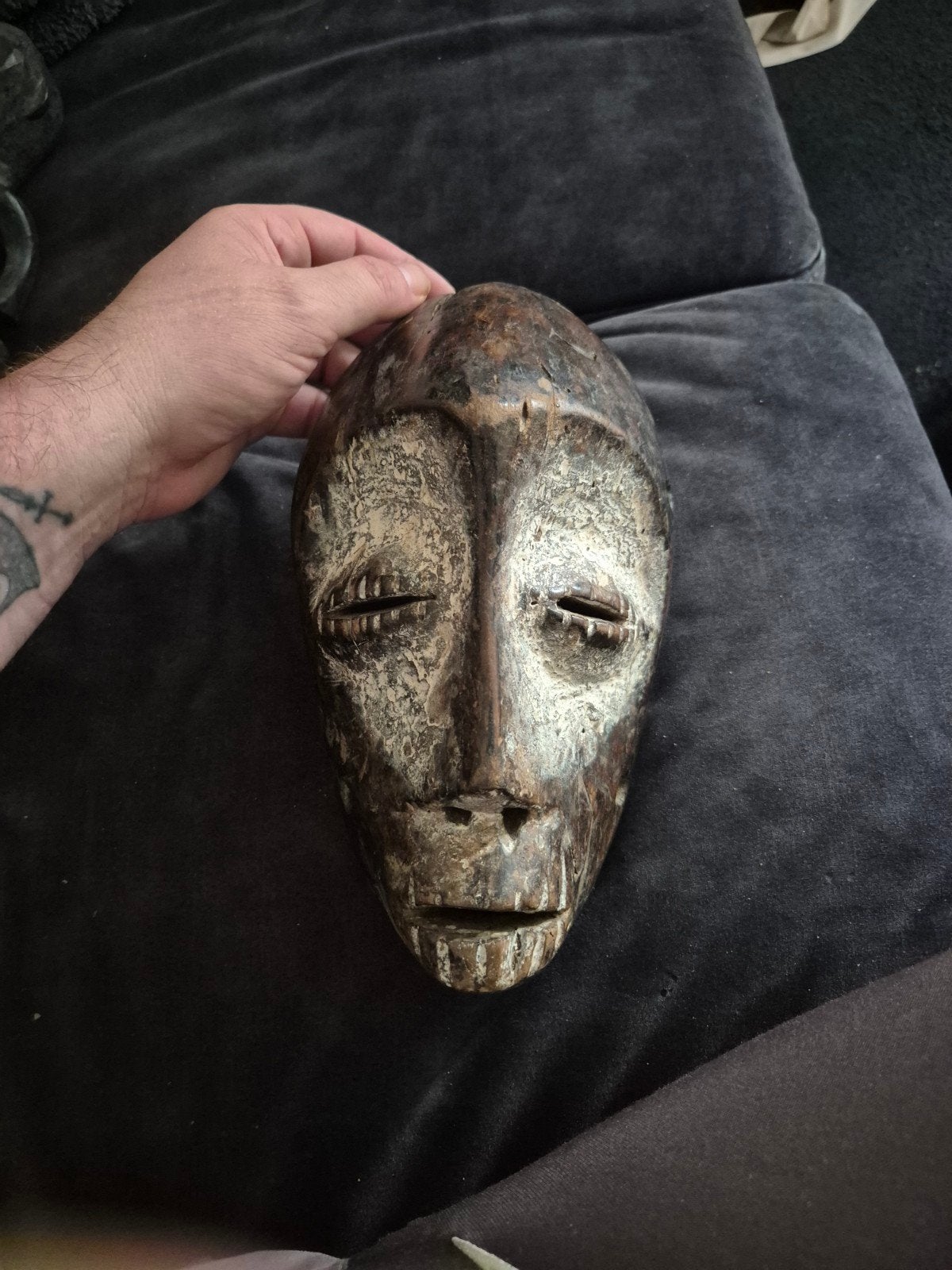 lega masker bwami congo, Ophalen of Verzenden