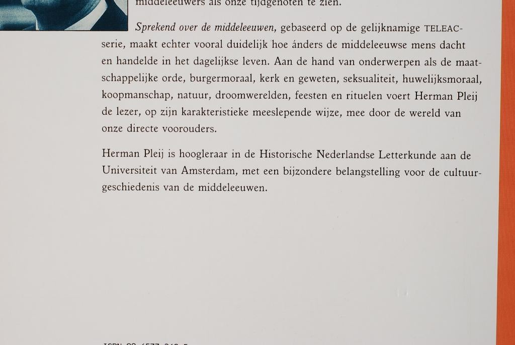 Sprekend over de Middeleeuwen - Teleac (1991), 14e eeuw of eerder, Verzenden, Europa, Zo goed als nieuw